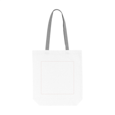 Logo trade corporate gifts image of: Canvas Shoppy Colour (220 g/m²) bag